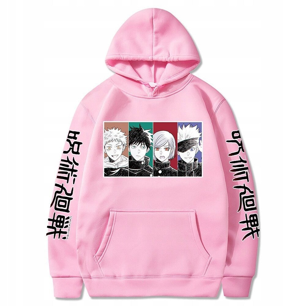 Anime Cotton Hoodie Jujutsu No Kaisen