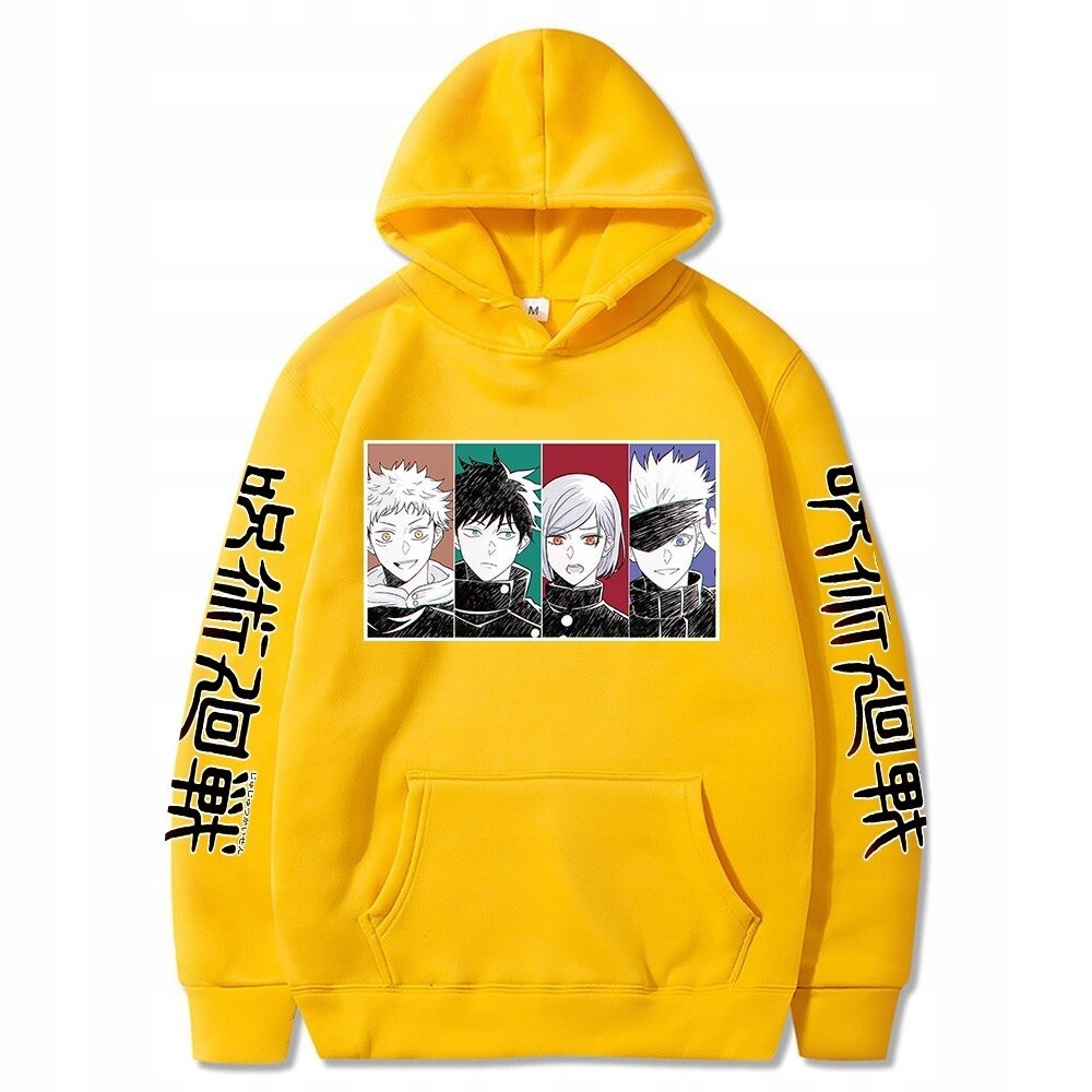 Anime Cotton Hoodie Jujutsu No Kaisen