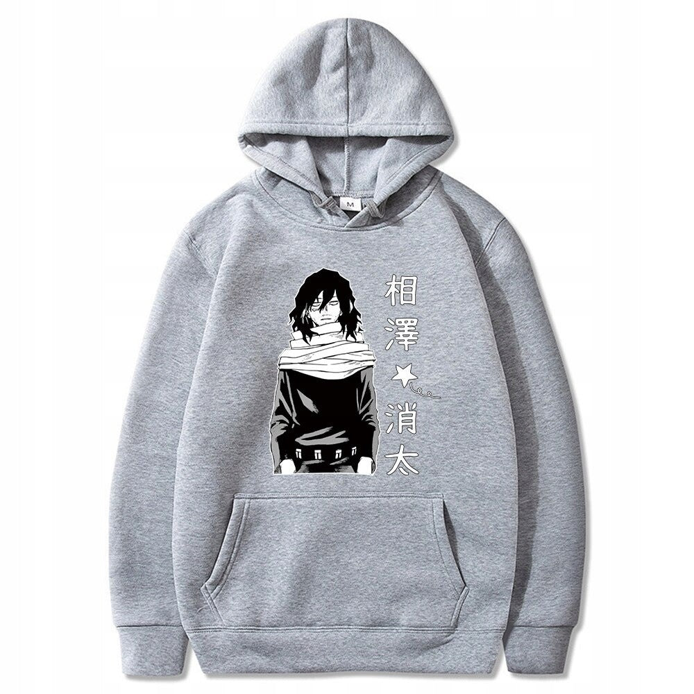 Cotton Hoodie My Hero Academia Aizawa