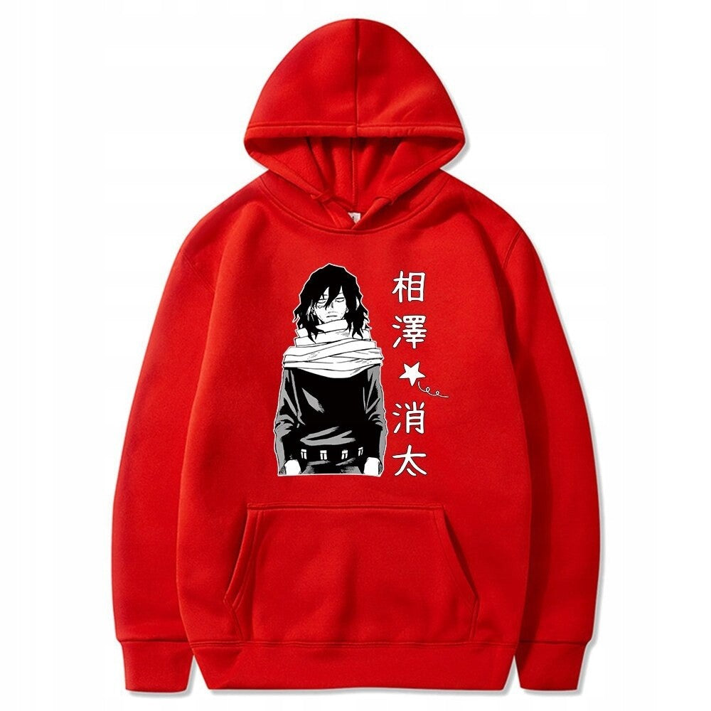 Cotton Hoodie My Hero Academia Aizawa
