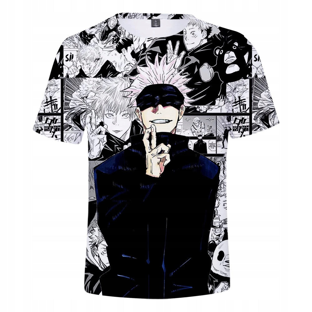 Anime 3D Print T-Shirt Jujutsu Kaisen