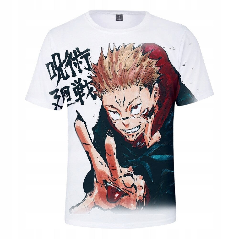 Anime 3D Print T-Shirt Jujutsu Kaisen