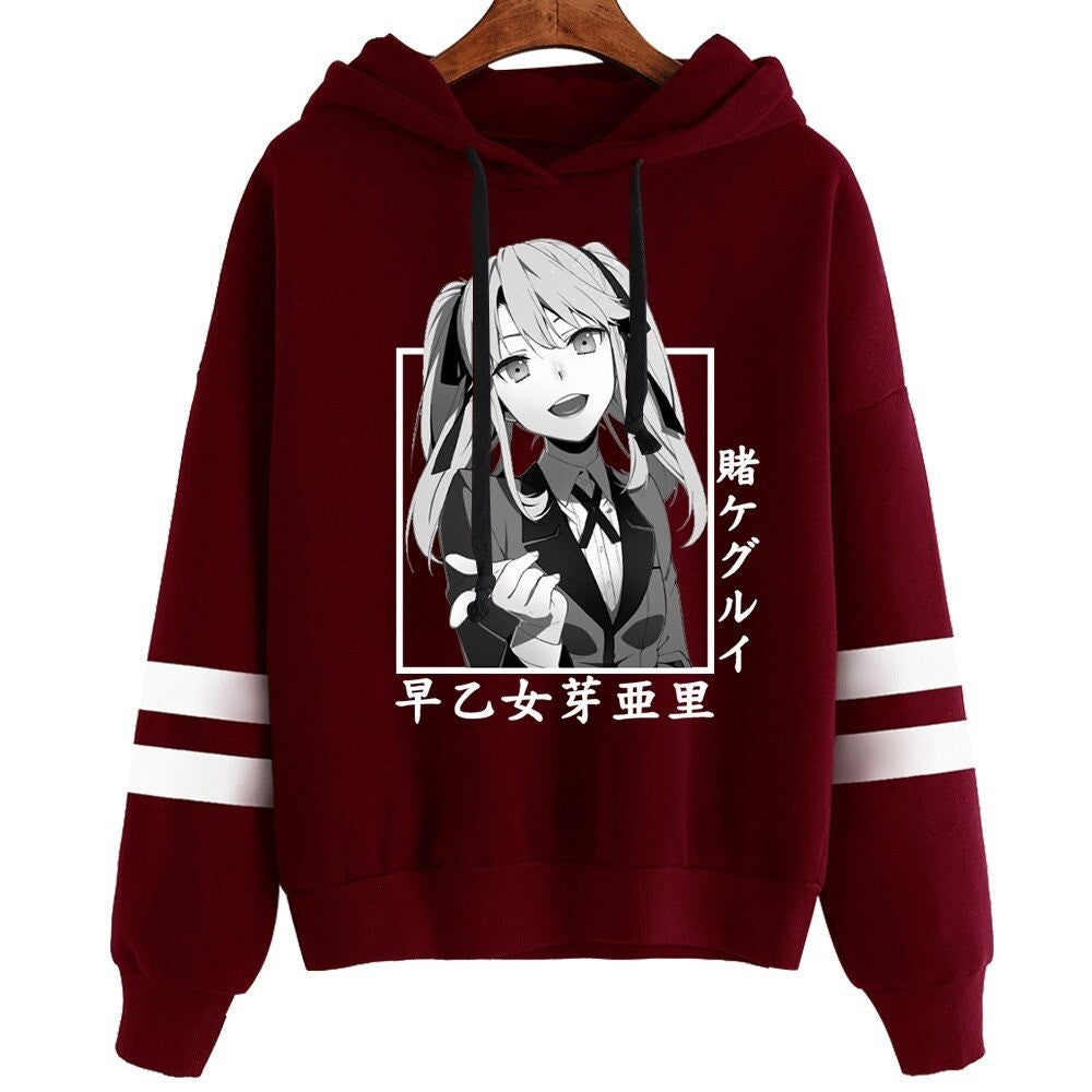 Cotton Hoodie Kakegurui Mary Saotome