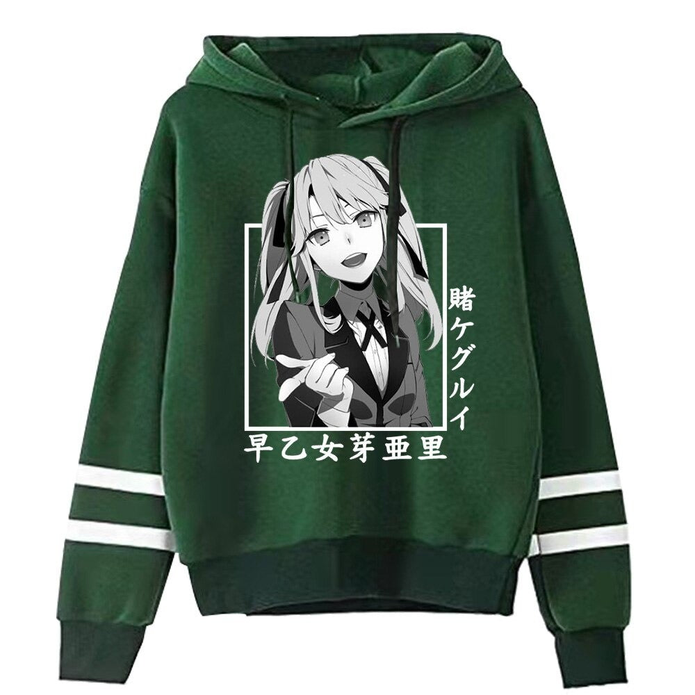 Cotton Hoodie Kakegurui Mary Saotome