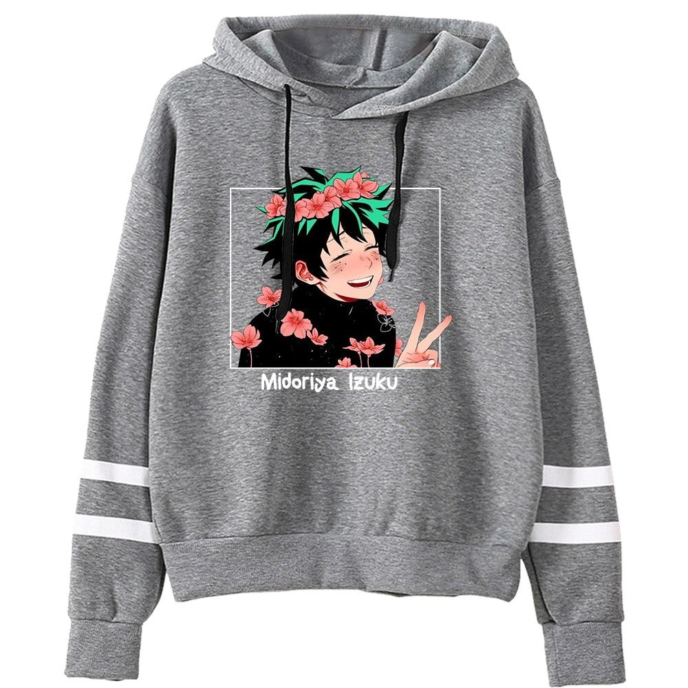 Cotton Hoodie My Hero Academia Izuku Deku