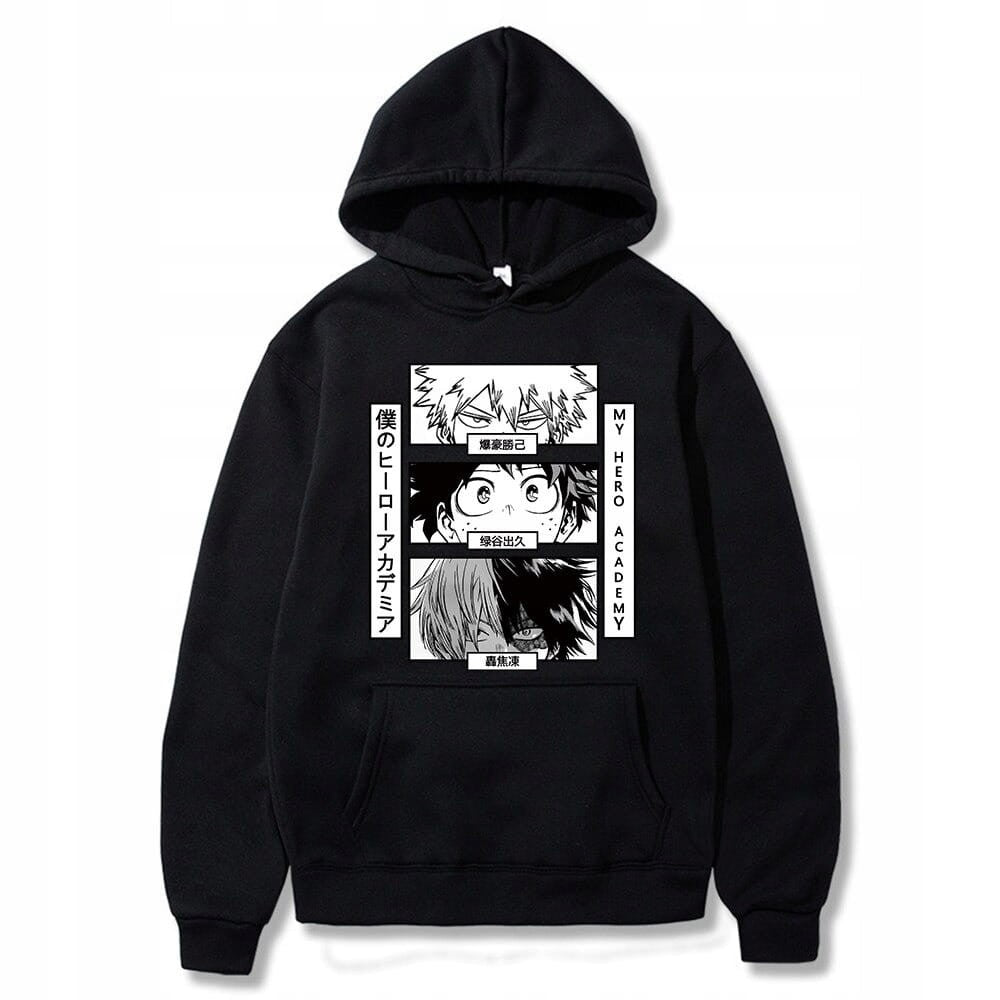 Cotton Hoodie My Hero Academia Bakugo Izuku Shoto