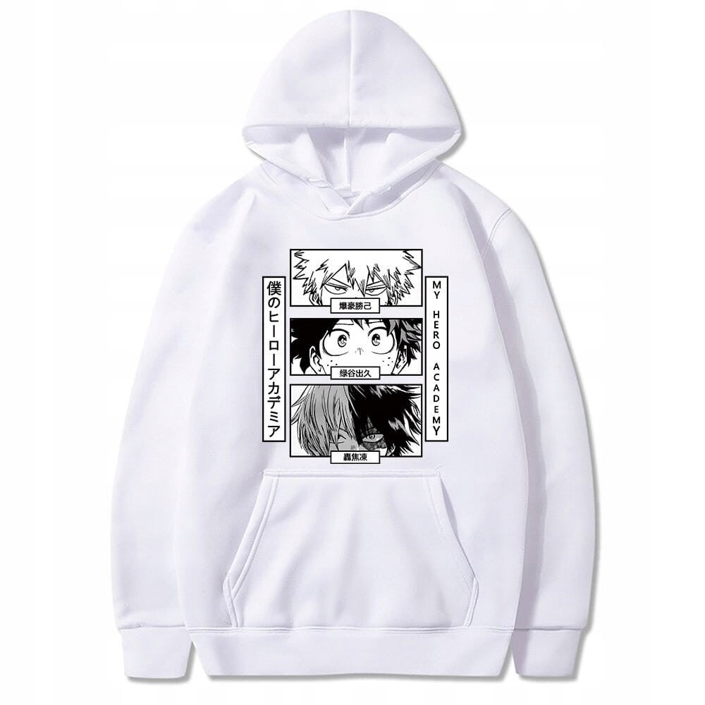 Cotton Hoodie My Hero Academia Bakugo Izuku Shoto