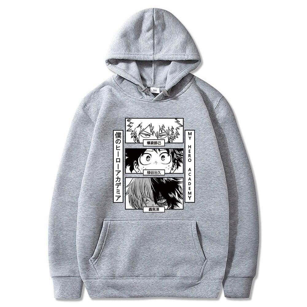 Cotton Hoodie My Hero Academia Bakugo Izuku Shoto