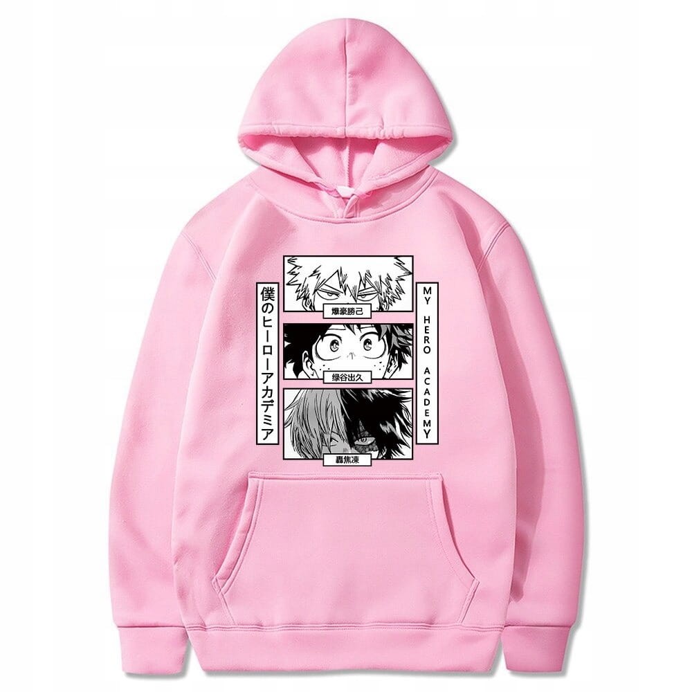 Cotton Hoodie My Hero Academia Bakugo Izuku Shoto