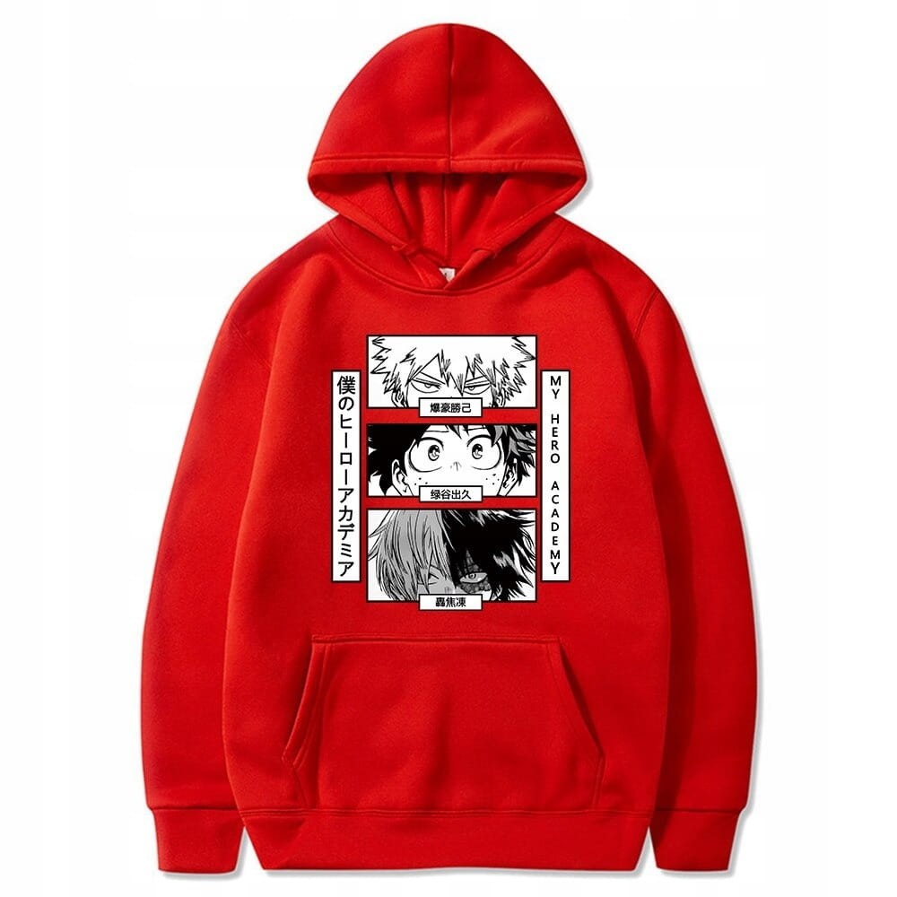 Cotton Hoodie My Hero Academia Bakugo Izuku Shoto