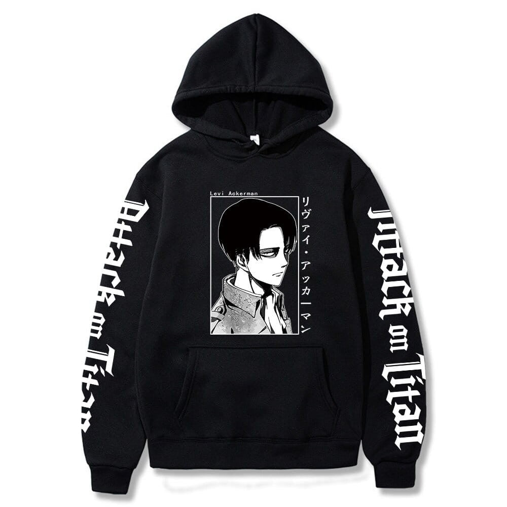 Attack on Titan Levi Anime Cotton Hoodie