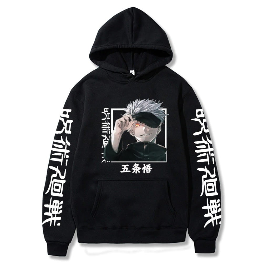 Jujutsu Kaisen Satoru Gojo Anime Cotton Hoodie
