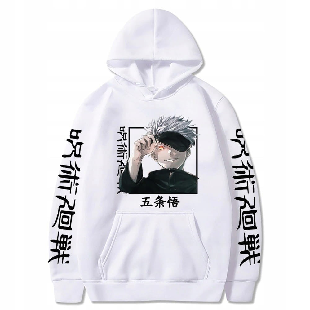 Jujutsu Kaisen Satoru Gojo Anime Cotton Hoodie