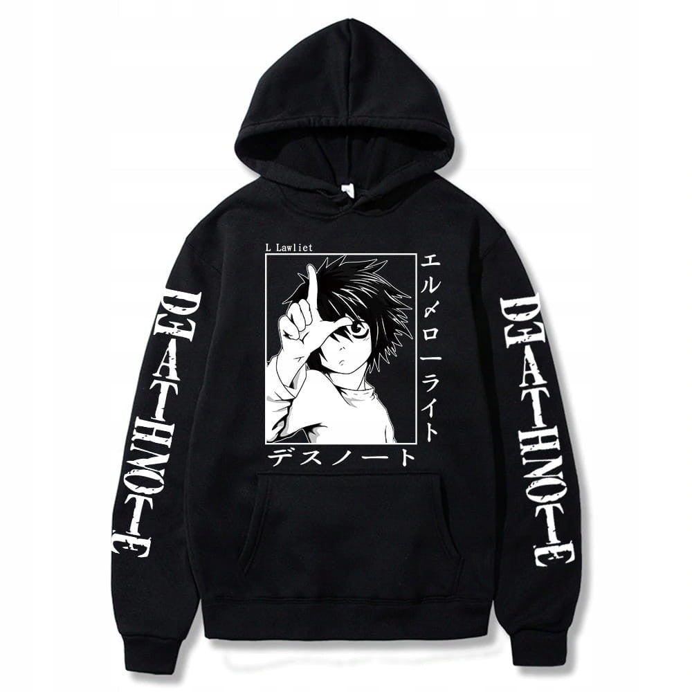 Death Note L Anime Cotton Hoodie