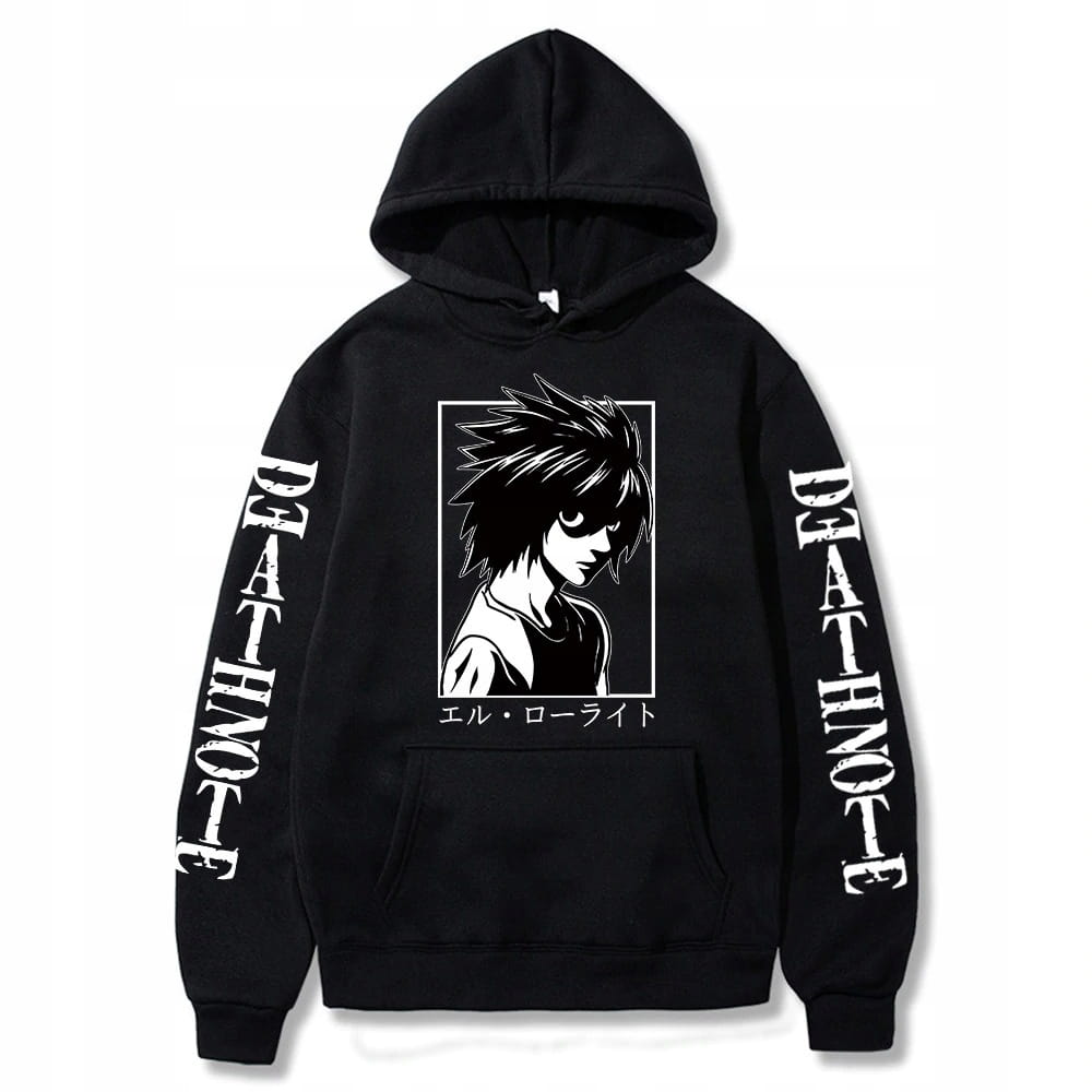 Bluza bawełniana z kapturem Death Note L Anime
