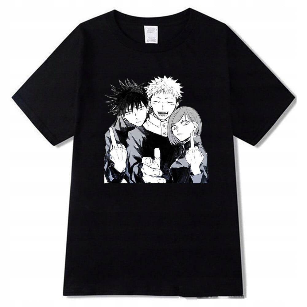 Manga Jujutsu Kaisen Postacie z Serii 100% Bawełna Koszulka Anime