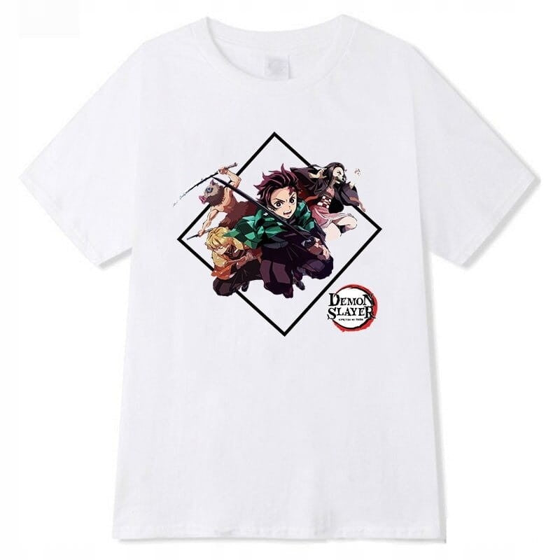 Manga Demon Slayer Heroes serii 100% Cotton Anime T-Shirt