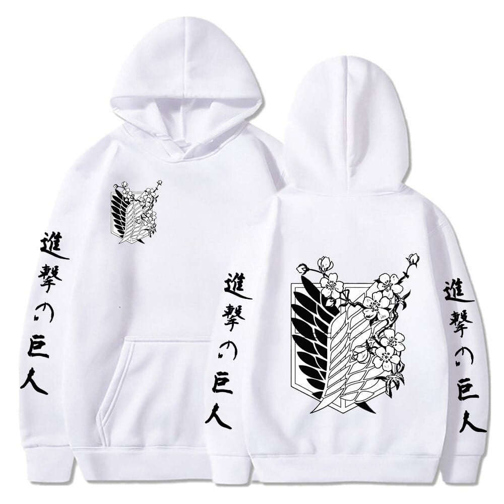 Bluza Bawełniana Oversize Anime Attack on Titan