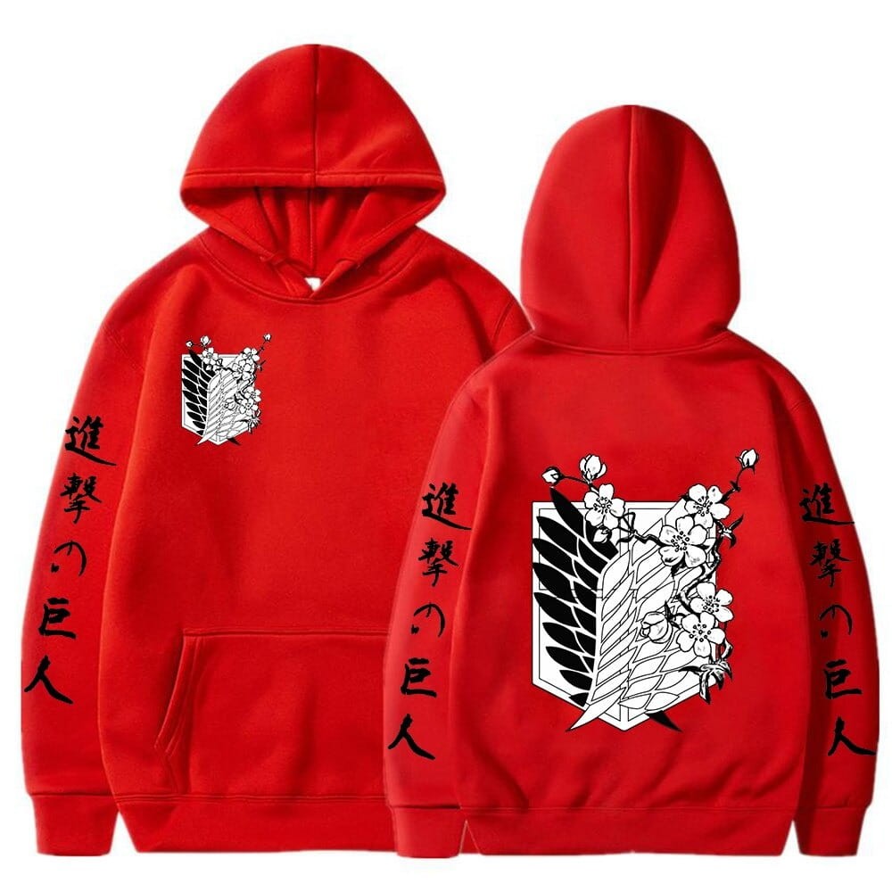 Bluza Bawełniana Oversize Anime Attack on Titan