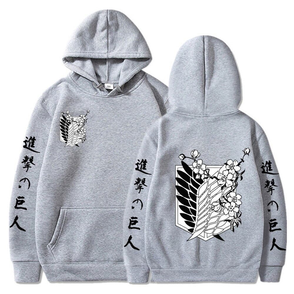 Bluza Bawełniana Oversize Anime Attack on Titan
