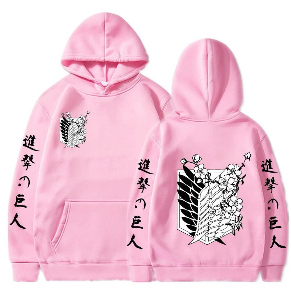 Bluza Bawełniana Oversize Anime Attack on Titan