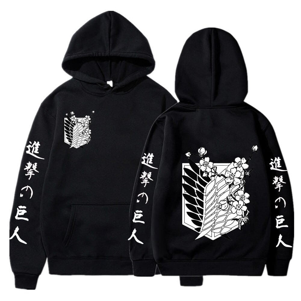 Bluza Bawełniana Oversize Anime Attack on Titan