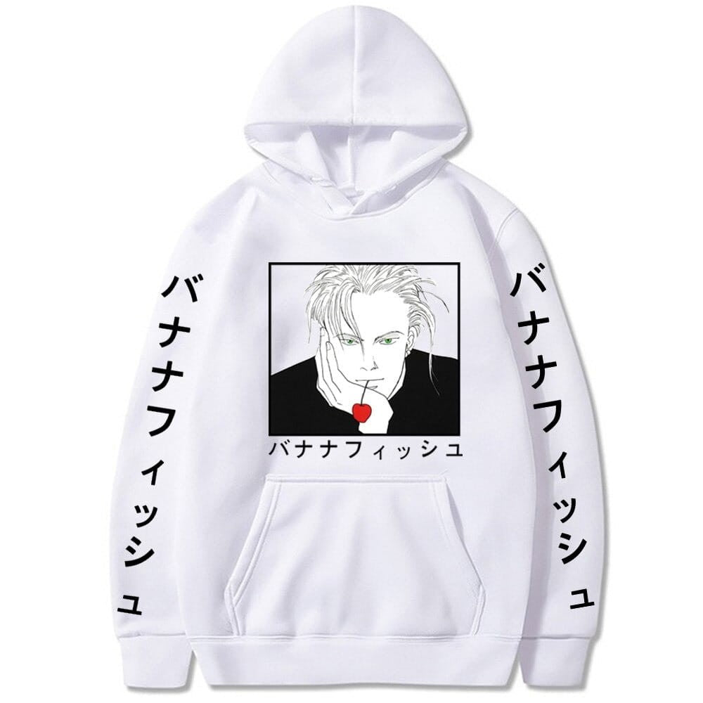 Cotton Hoodie Banana Fish Ash Lynx