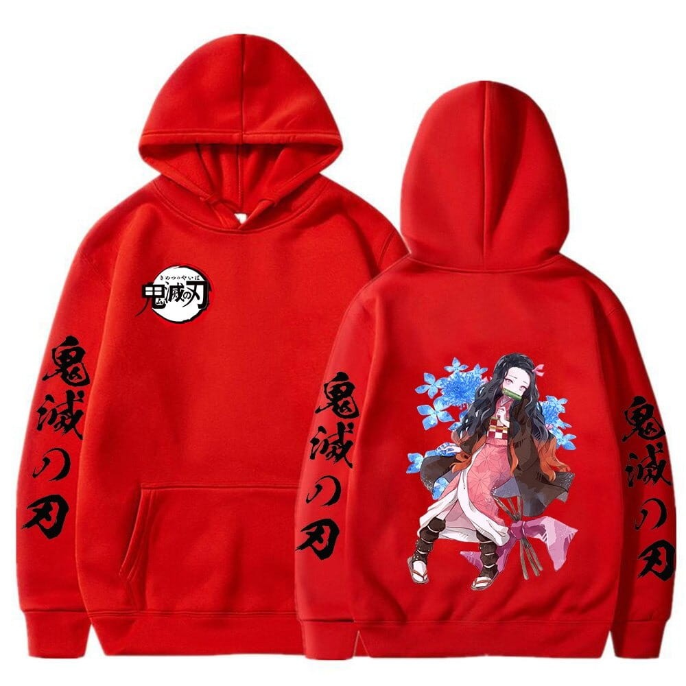 Bluza Bawełniana Oversize Anime Demon Slayer Nezuko