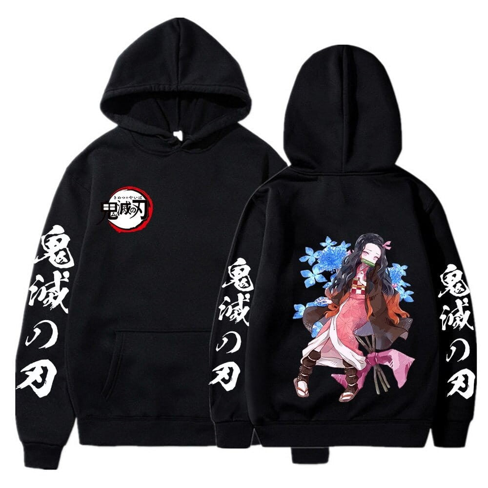 Bluza Bawełniana Oversize Anime Demon Slayer Nezuko
