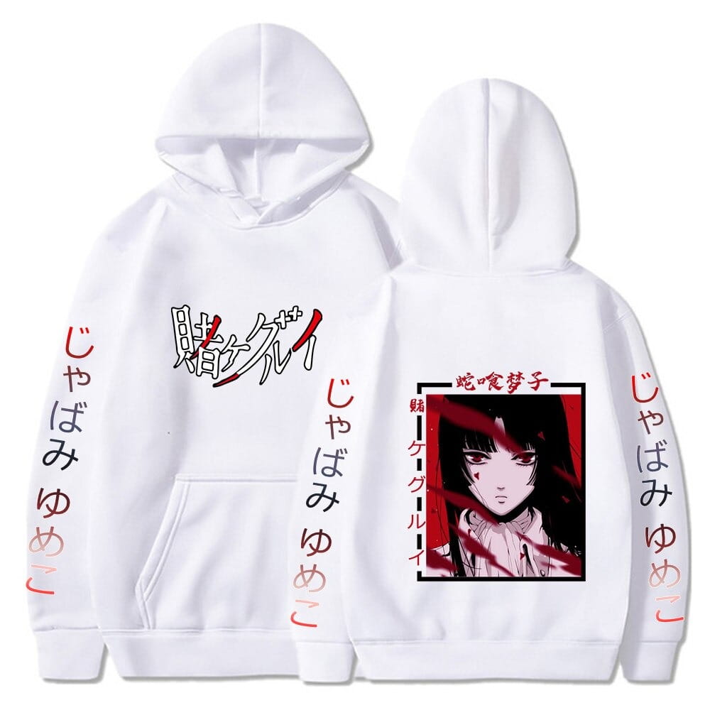 Anime Oversized Cotton Hoodie Kakegurui Jabami