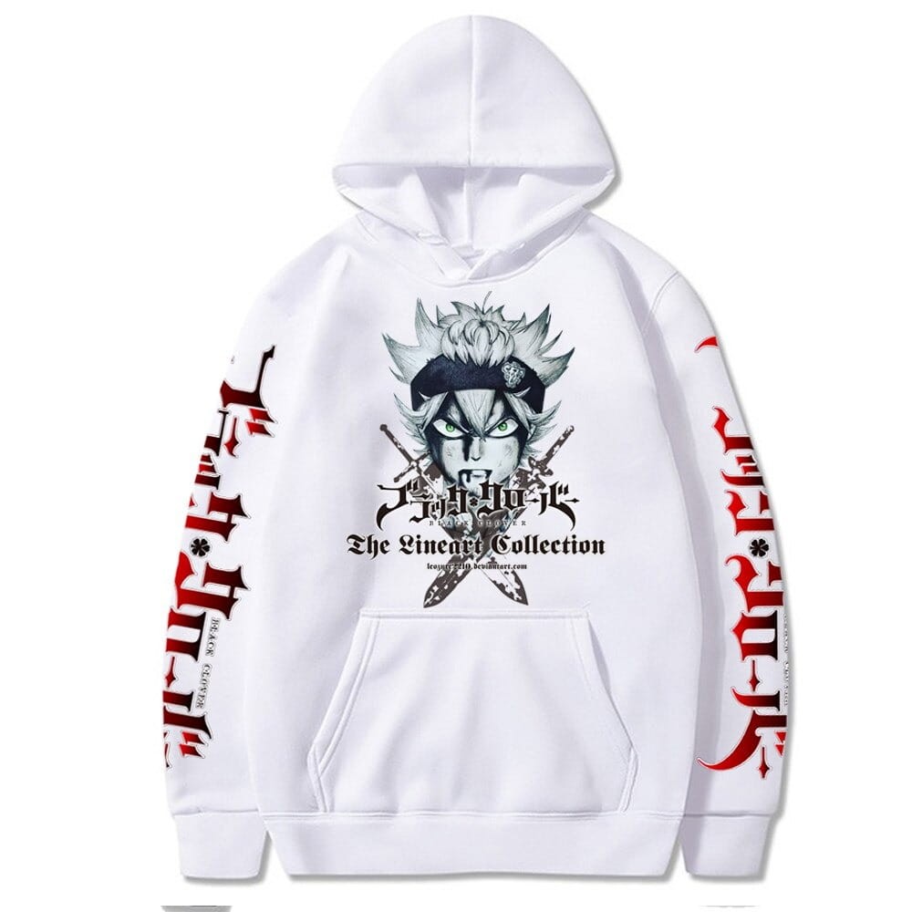 Black Clover Asta Anime Cotton Hoodie
