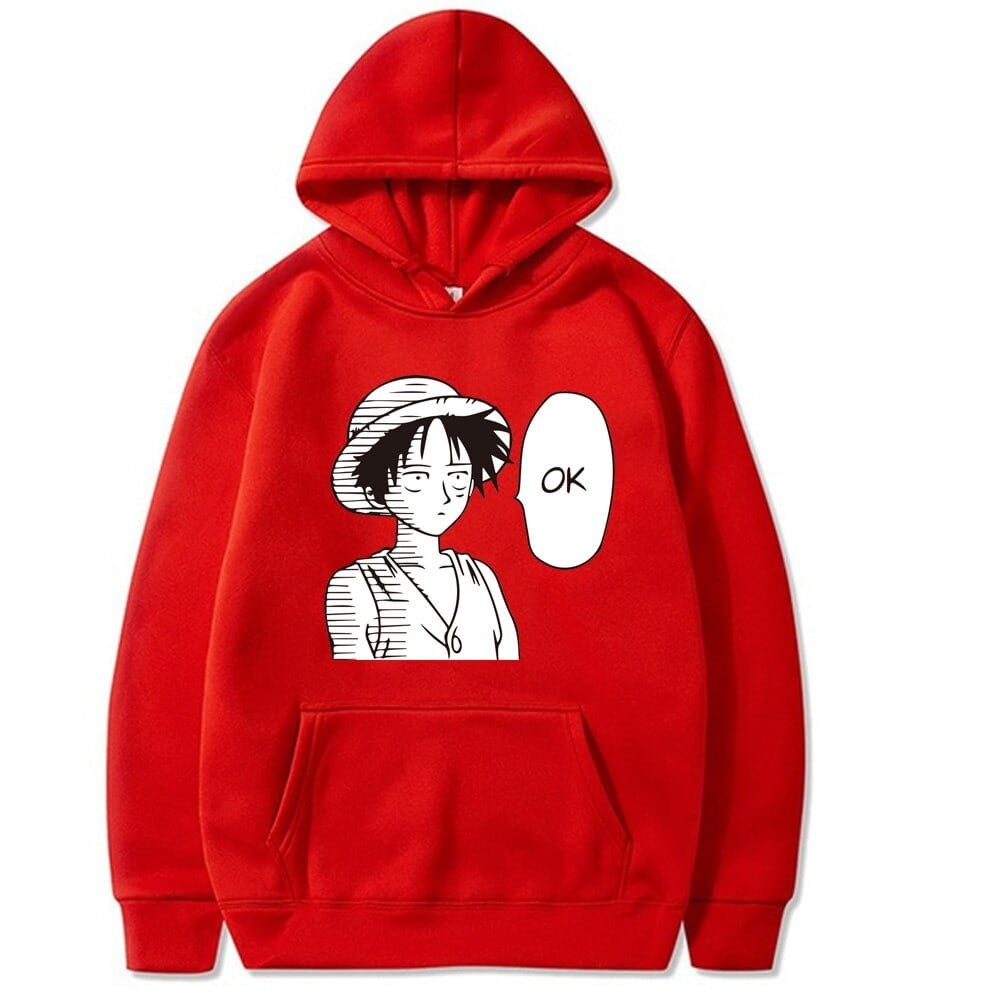 Bluza Bawełniana Anime One Piece Luffy