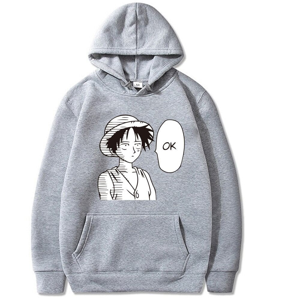 Bluza Bawełniana Anime One Piece Luffy