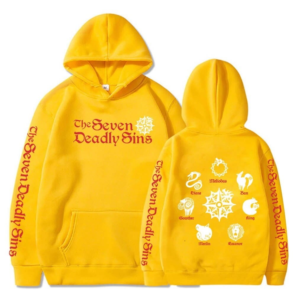 Bluza Bawełniana Anime Seven Deadly Sins