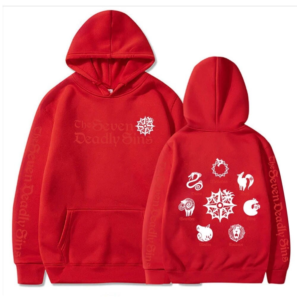 Bluza Bawełniana Anime Seven Deadly Sins