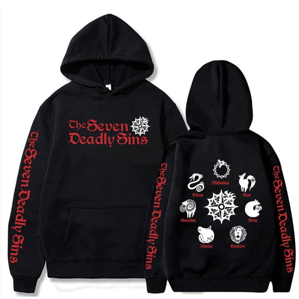 Bluza Bawełniana Anime Seven Deadly Sins