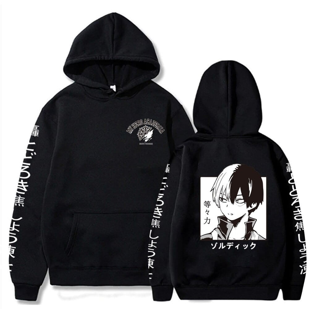 Anime Oversized Cotton Hoodie My Hero Academia Shoto Shoto