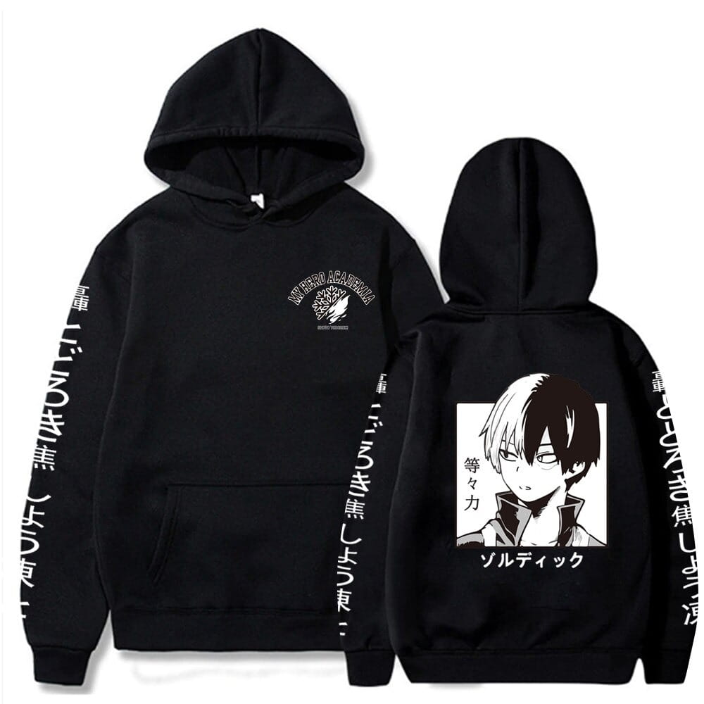 Anime Oversized Cotton Hoodie My Hero Academia Shoto Shoto