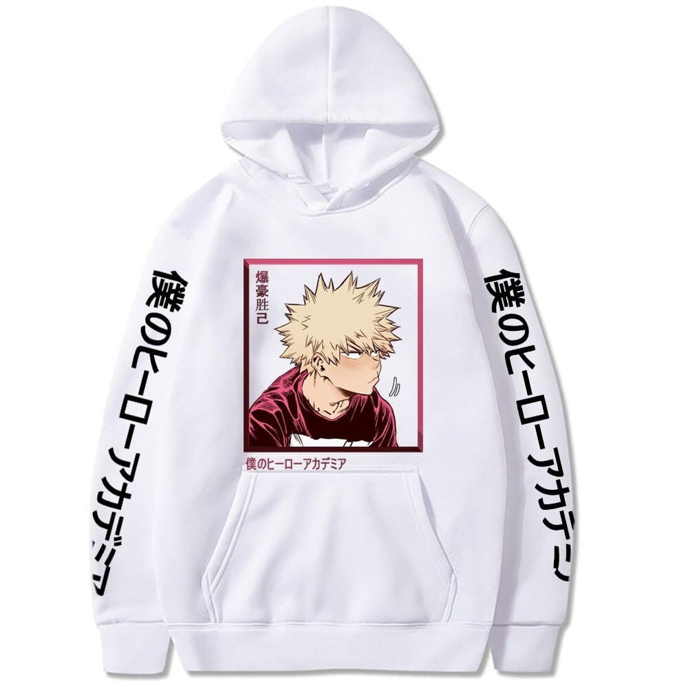 My Hero Academia Bakugo Anime Cotton Hoodie