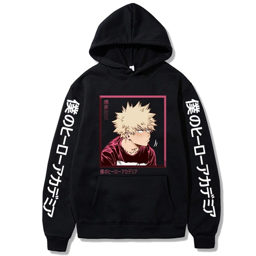 My Hero Academia Bakugo Anime Cotton Hoodie