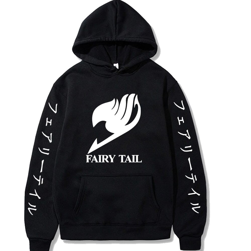 Fairy Tail Logo Anime Cotton Hoodie