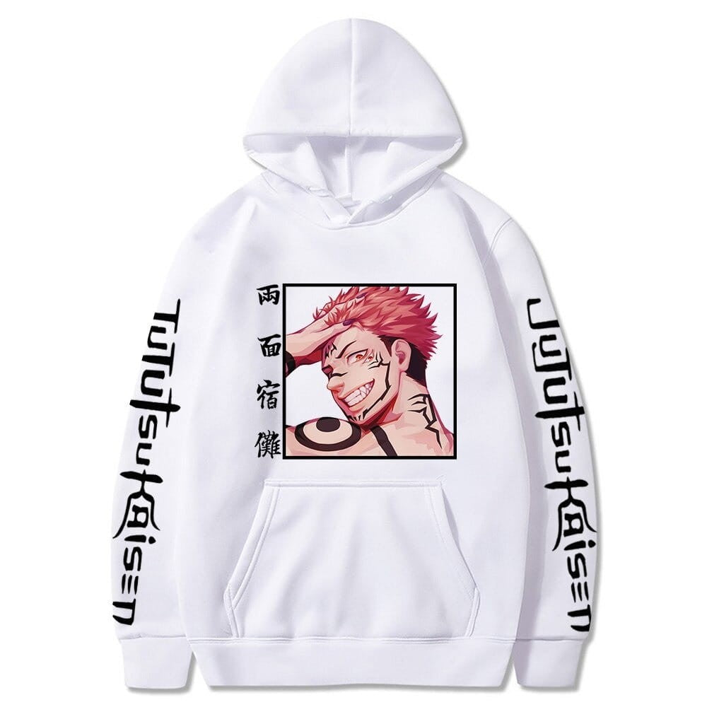 Jujutsu Kaisen Sukuna Anime Cotton Hoodie