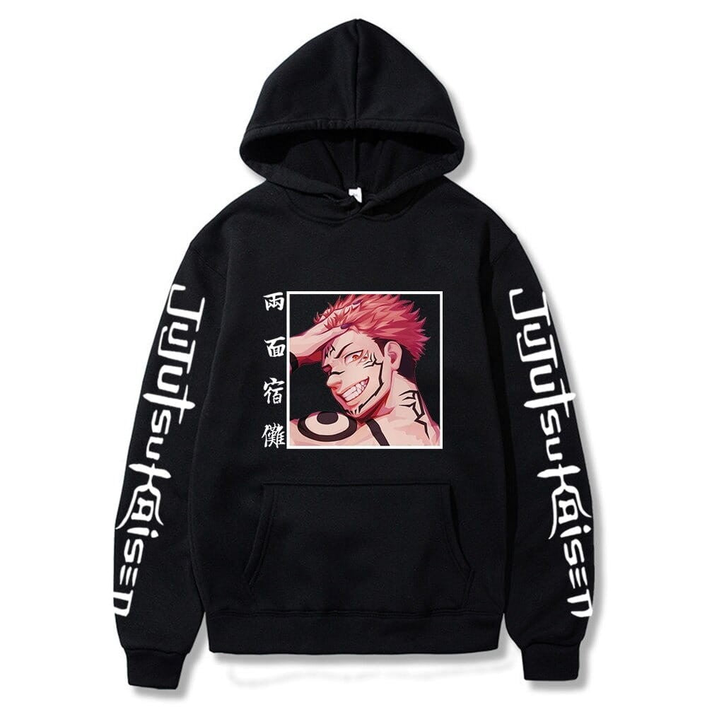 Jujutsu Kaisen Sukuna Anime Cotton Hoodie