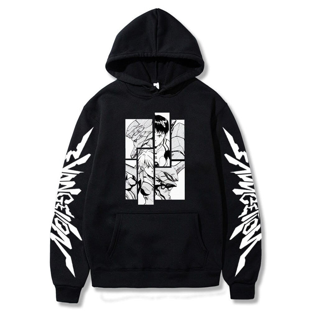 Neon Genesis Evangelion Anime Cotton Hoodie