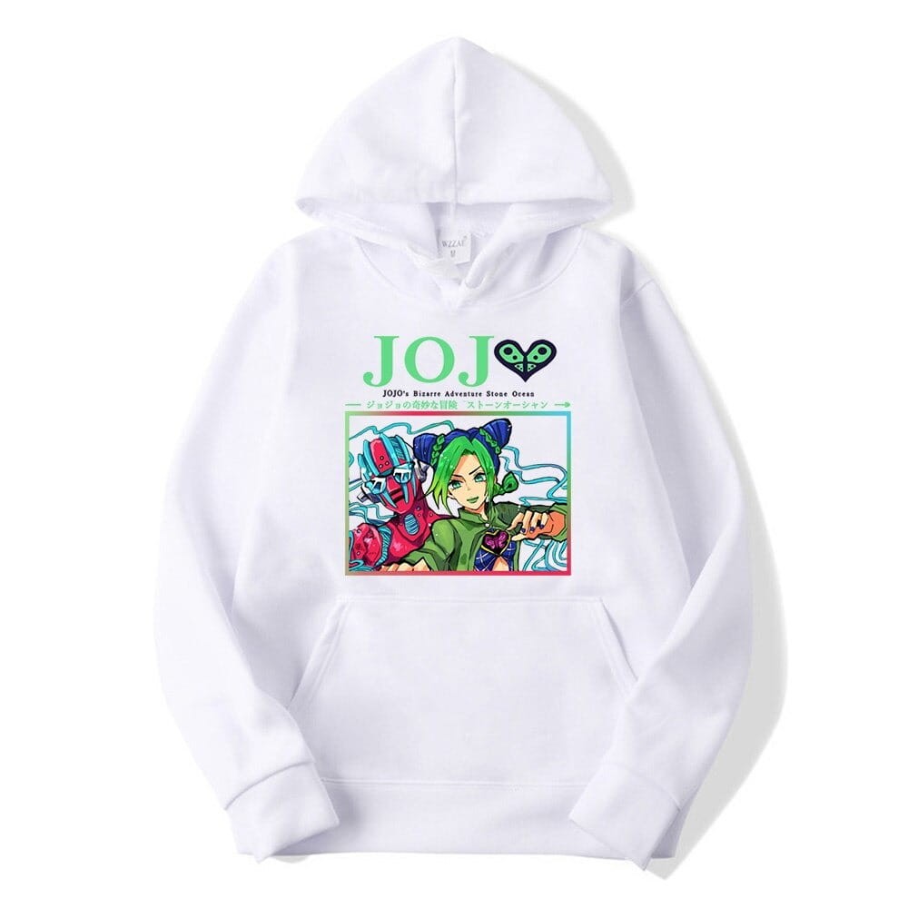 Jojo's Bizarre Adventure Jolyne Anime Cotton Hoodie