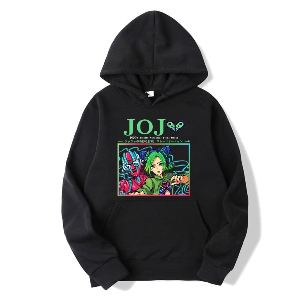 Jojo's Bizarre Adventure Jolyne Anime Cotton Hoodie