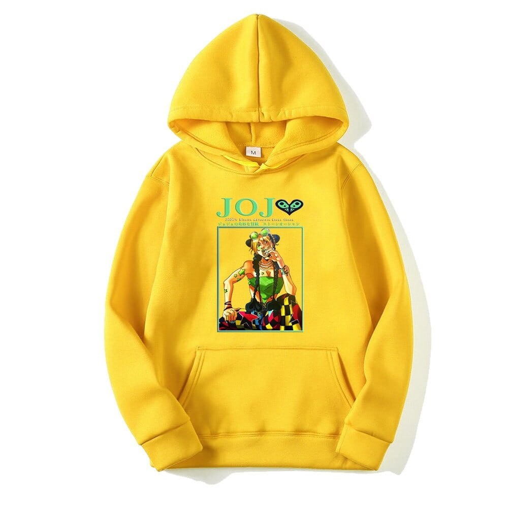 Jojo's Bizarre Adventure Jolyne Anime Cotton Hoodie