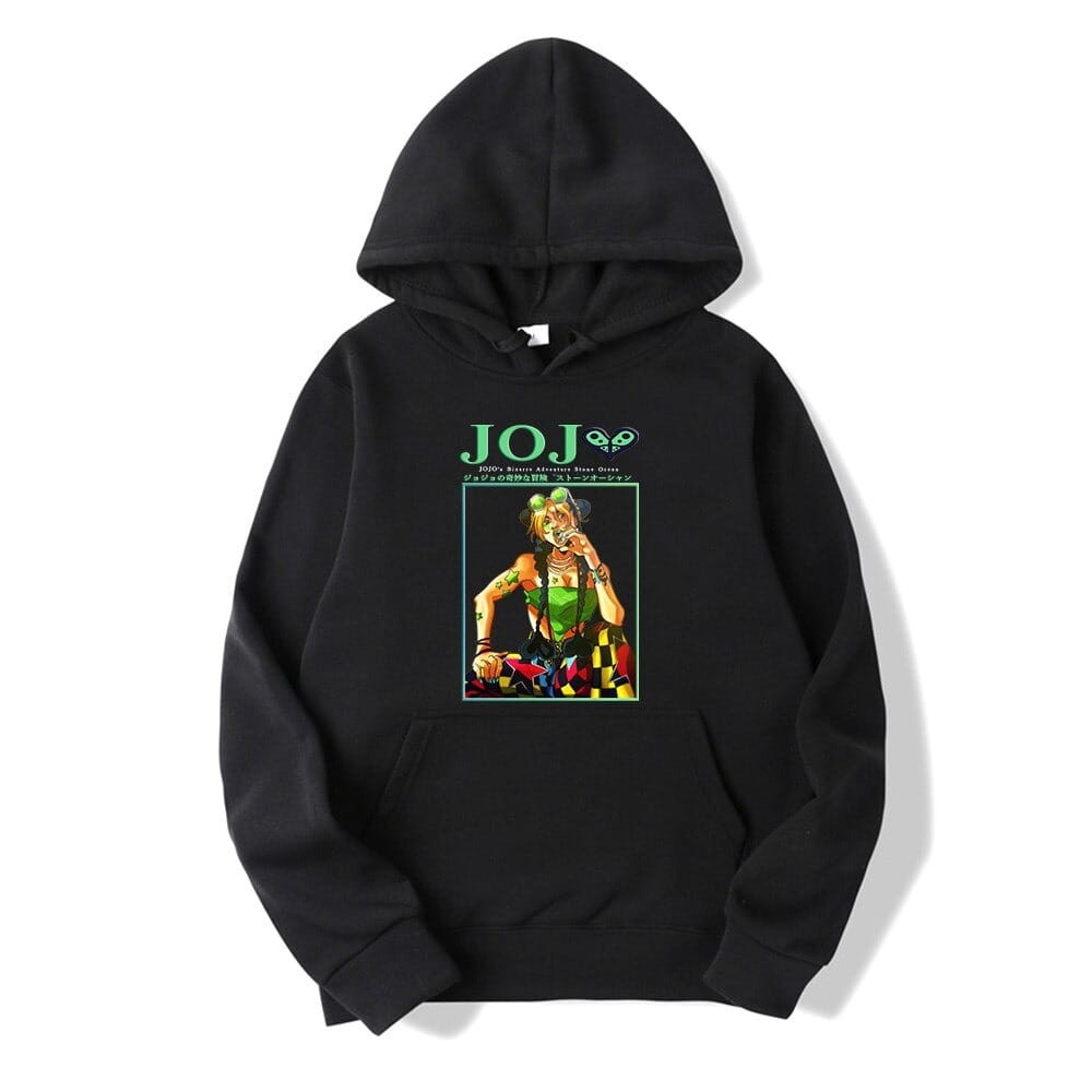 Jojo's Bizarre Adventure Jolyne Anime Cotton Hoodie