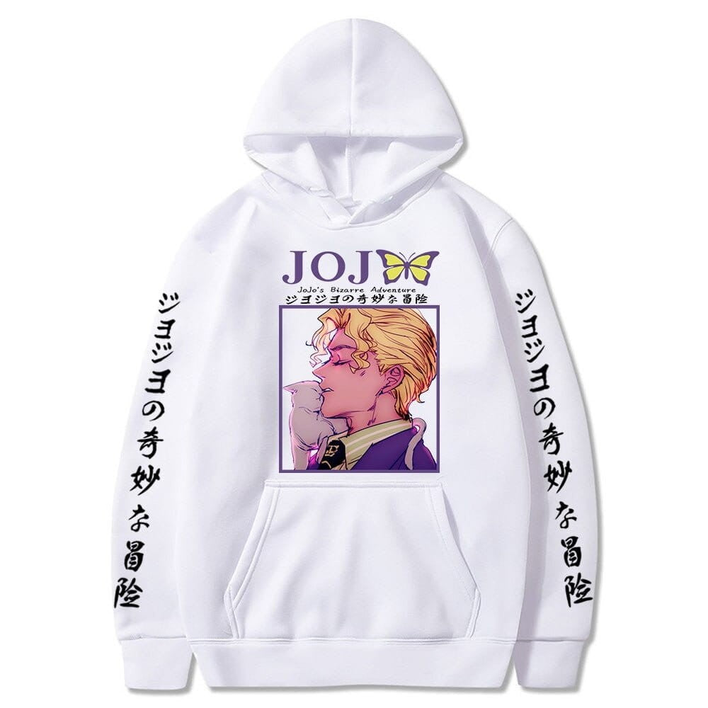 Jojo's Bizarre Adventure Yoshikage Kira Anime Cotton Hoodie