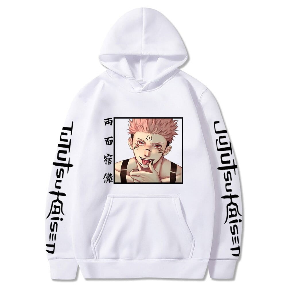Jujutsu Kaisen Sukuna Anime Cotton Hoodie